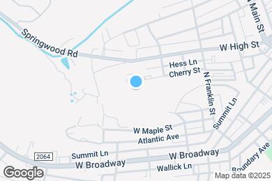 Map image of the property - 358 Cherry St