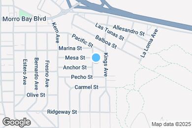 Map image of the property - 550 Madera Ave