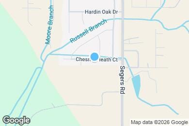 Map image of the property - 117 Chesnut Heath Ct