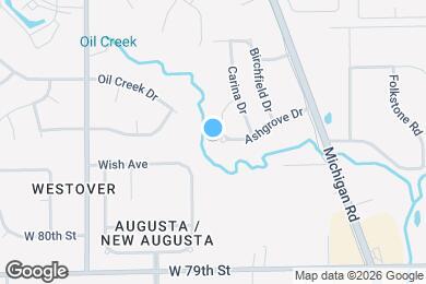 Map image of the property - 8042 Loveridge Drive