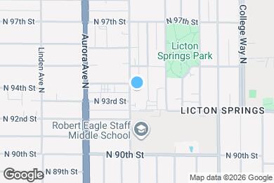Map image of the property - 9312 Stone Ave N
