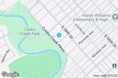 Map image of the property - 5847 Willows Ave