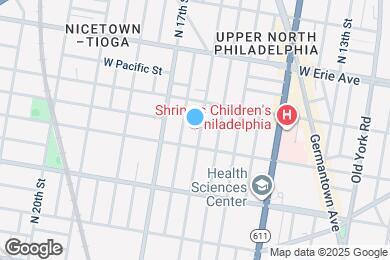 Map image of the property - 3518 N 16th St