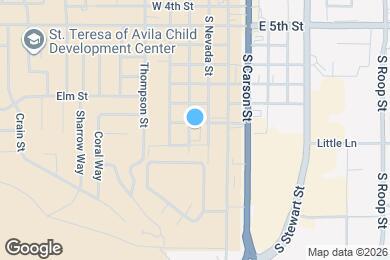 Map image of the property - 309 W Tenth St