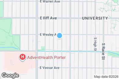 Map image of the property - 2425 S Humboldt St