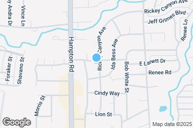 Map image of the property - 204 E Lanett Dr