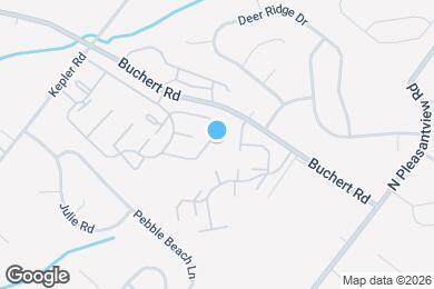 Map image of the property - 3303 Walnut Ridge Est