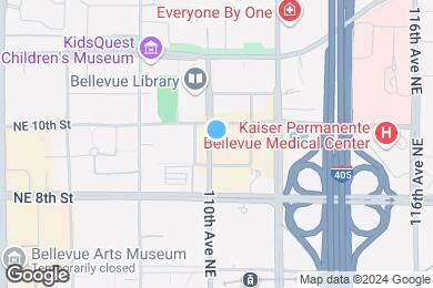 Map image of the property - City Square Bellevue