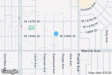 Map image of the property - 14902 Eastwood Ave