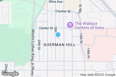 Map image of the property - 737 18th St