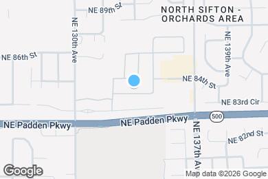 Map image of the property - 13310 NE 83rd Wy
