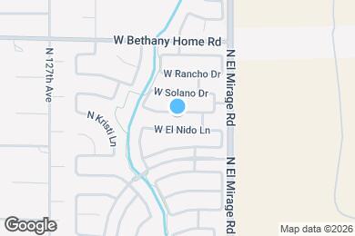 Map image of the property - 12429 W Montebello Ave