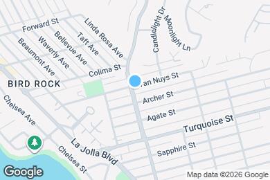 Map image of the property - 803 Van Nuys St