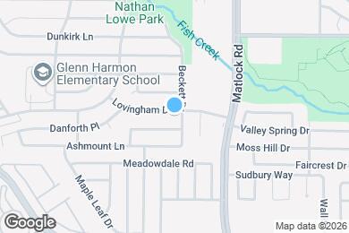 Map image of the property - 804 Lovingham Dr