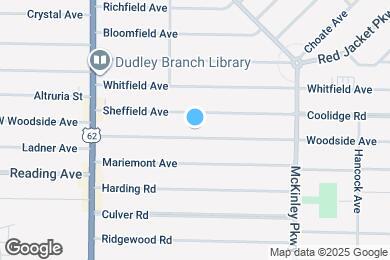 Map image of the property - 114 Woodside Ave