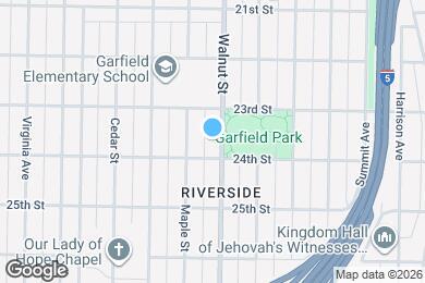 Map image of the property - 2324 Walnut St