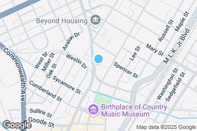 Map image of the property - 307 Rebecca St