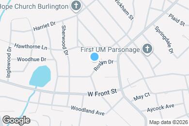 Map image of the property - 1400 Roslyn Dr