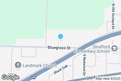 Map image of the property - 108 N Huffman Ave