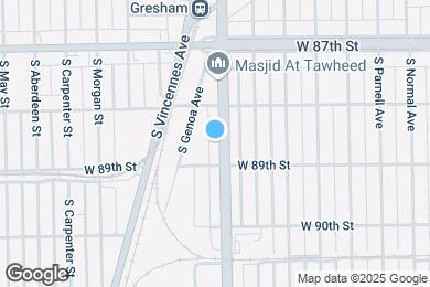 Map image of the property - 8834 S Halsted St