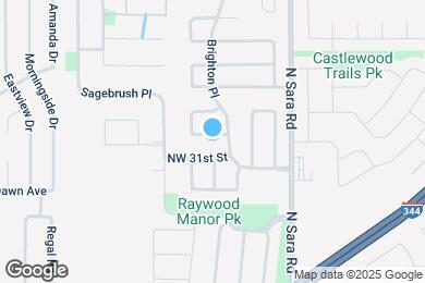 Map image of the property - 10708 NW 32nd St
