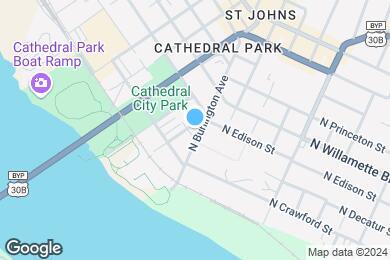 Map image of the property - Cathedral Park