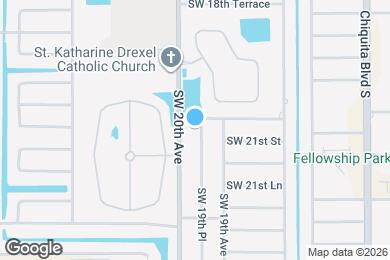 Map image of the property - 2018 SW 19th Pl