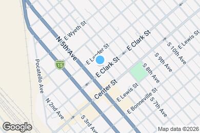 Map image of the property - 215 N 6th Ave