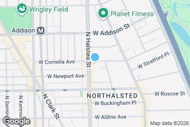 Map image of the property - 747 W Cornelia Ave