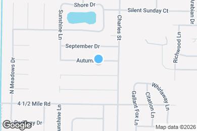 Map image of the property - 1515 Autumn Dr