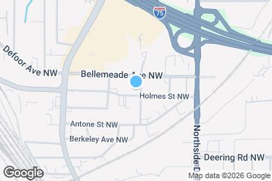 Map image of the property - 1634 Tallulah St NW