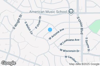 Map image of the property - 12336 W Texas Dr