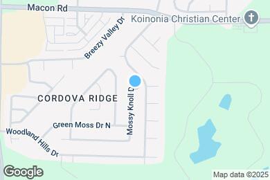 Map image of the property - 1120 Mossy Knoll Dr