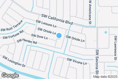 Map image of the property - 2243 SW Frisco Terrace