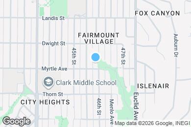 Map image of the property - 3520 46th St