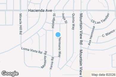 Map image of the property - 13485 Hermano Way