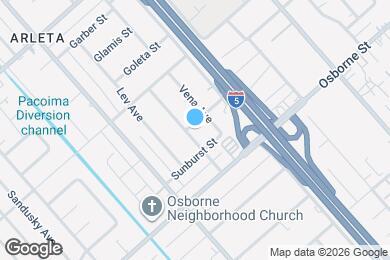 Map image of the property - 9614 Bartee Ave