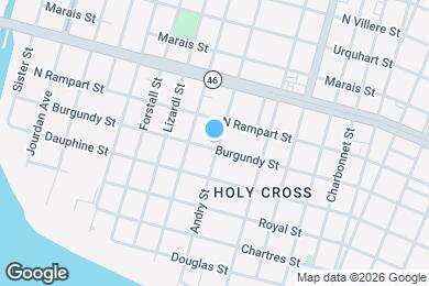 Map image of the property - 5335 Burgundy St