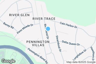 Map image of the property - 2762 River Bend Dr