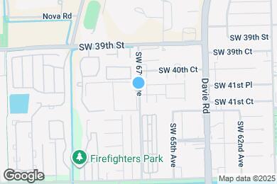 Map image of the property - 4165 SW 67th Ave