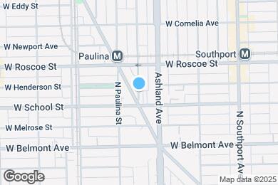 Map image of the property - 3333 N Marshfield Ave