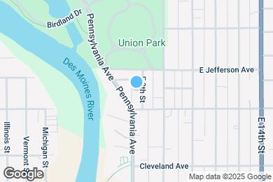 Map image of the property - 1622 E 8th St