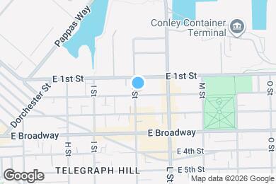 Map image of the property - 158 K St