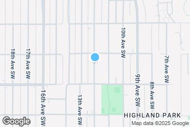 Map image of the property - 8116 12th Ave SW