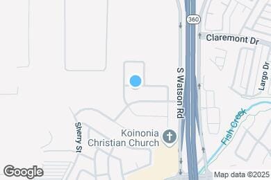 Map image of the property - 2406 Garden Creek Dr
