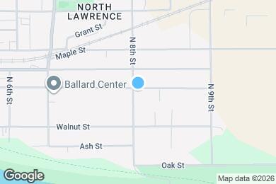 Map image of the property - 246 N 8th St