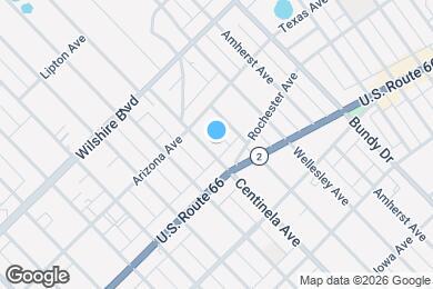 Map image of the property - 1330 Centinela Ave