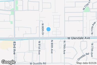 Map image of the property - 7010 N 80th Ave