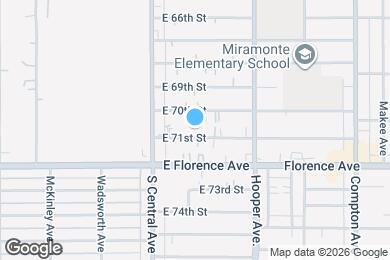 Map image of the property - 1153 E 71st St