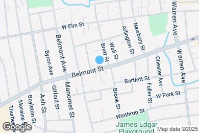 Map image of the property - 237 Belmont St
